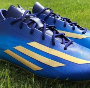 Adidas F50 x Ghosted Adizero G Vaste Grond Voetbalschoenen - Paars/Groen/ Blauw