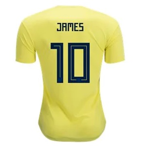 james rodríguez colombia shirt 2018-19