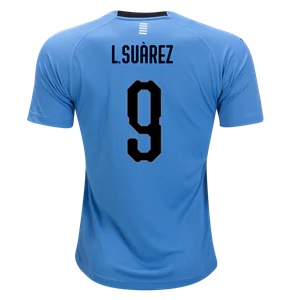 luis suarez uruguay shirt 2018-2019