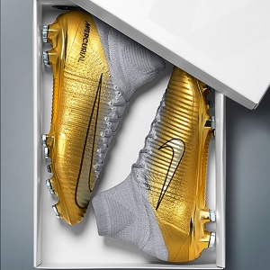 bereik vervaldatum spade Nike Mercurial CR7 Goud Zilver kopen? | Ronaldo voetbalschoenen 2018