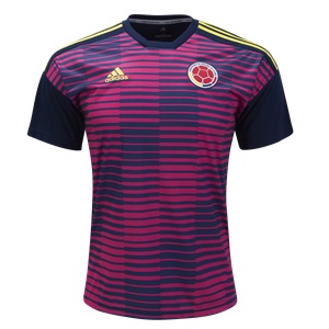 colombia pre match trainingsshirt 2018-19