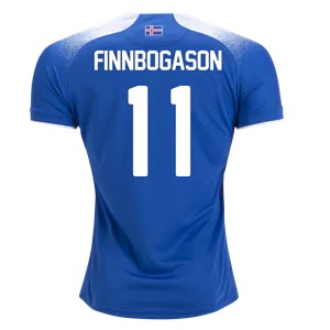 finnbogason ijsland thuisshirt 2018-19 finnbogason ijsland thuisshirt 2018-19