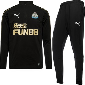 newcastle trainingspak zwart 2018-2019