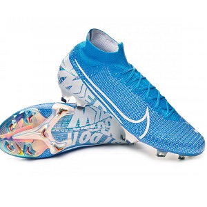 Nike Hoge Mercurial Superfly Blauw | New Lights