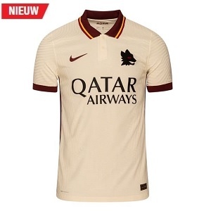 nike as roma uitshirt bruin 2020-2021