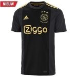 adidas ajax europees zwart shirt 2020-2021