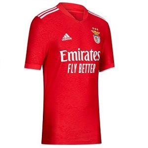 adidas benfica rood shirt thuis kids 2021-2022