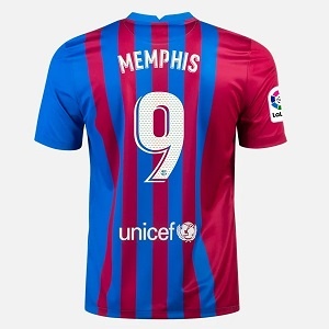 memphis depay shirt barca 2021-2022