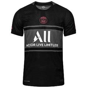 paris saint germain 3de shirt zwart 2021-2022
