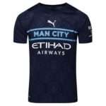 manchester city 3e shirt kids donkerblauw 2021-22