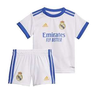 kaart Relatie Afslachten Real Madrid Minikit Baby 2021-2022 kopen? | Voetbalshirtsdirect