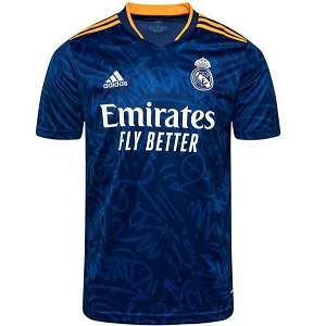 Port Heb geleerd Aanzienlijk adidas Real Madrid Blauw Uitshirt 2021-2022 kopen? | Voetbalshirtsdirect