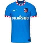 atletico madrid 3de shirt blauw 2021-2022
