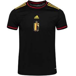 adidas belgie thuisshirt dames zwart 2022-2023