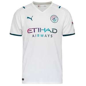 puma manchester city wit shirt uit kids 2021-2022