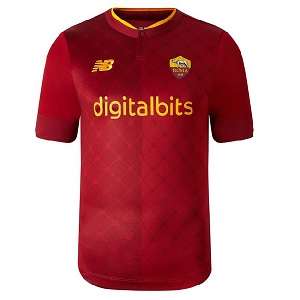 as roma shirt thuis kids rood 2022-2023