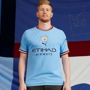 impuls Smash Verslinden Puma Manchester City Shirt Thuis Lichtblauw Kids 2022-23 | City