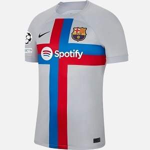 nike barcelona 3de shirt grijs 2022-2023