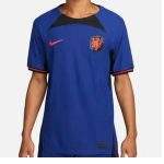 nike nederland shirt kind blauw 2022-2023