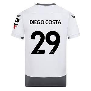 diego costa wolves shirt uit wit 2022-2023