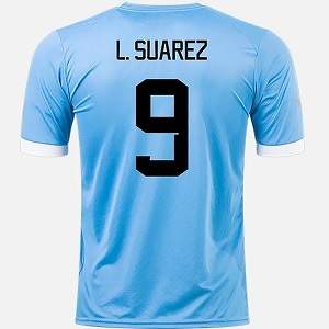 suarez thuisshirt uruguay 2022-2023