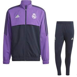 adidas Real Madrid Trainingspak Paars 2023-2024 | RMFC