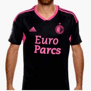 onderdelen Civic Lima adidas Feyenoord 3de Shirt Zwart 2023-2024 | Voetbalshirtsdirect