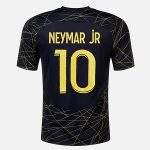 psg neymar jr voetbalshirt zwart 2023-2024