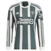 adidas manchester united shirt groen sleeve 2023-24
