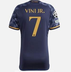 vinicius junior real madrid shirt uit 2023-2024