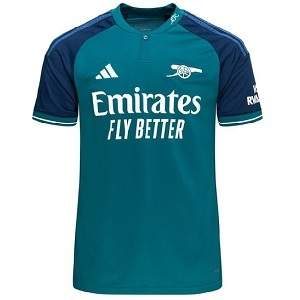 adidas arsenal 3de shirt blauwgroen 2023-24