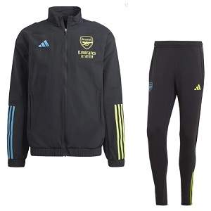 adidas arsenal trainingspak zwart 2023-2024