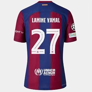 lamine yamal barcelona shirt thuis 2023-24