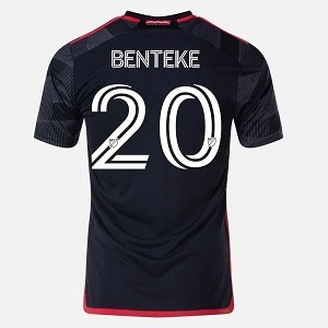 christian benteke dc united adidas shirt thuis