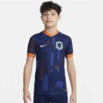 nike nederlands elftal shirt uit blauw 2024-2025
