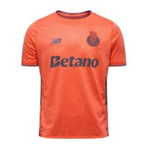 new balance fc porto uitshirt oranje 2025-26