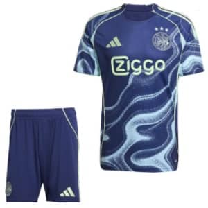 adidas ajax uittenue blauw 2025-2026
