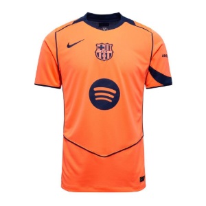 nike barcelona voetbalshirt oranje 2025-2026