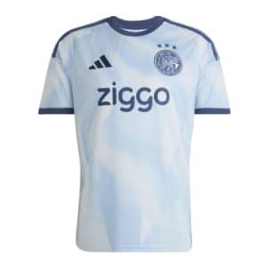 adidas ajax shirt lichtblauw kids 2026-2027