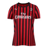 AC Milan Rood Zwart Thuisshirt Vrouwen 2019-20
