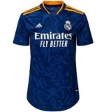 adidas Real Madrid Blauw Uitshirt Vrouwen 2021-22