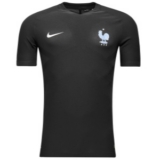 Frankrijk Voetbalshirt Zwart 2017-2018