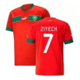 Marokko Ziyech 7 Shirt Thuis 2022-2023
