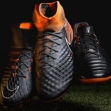 Nike Fast AF Voetbalschoenen Zwart Oranje