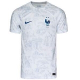 Nike Frankrijk Shirt Uit Wit Kinderen 2022-23