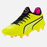 Puma King Xavi Simons Voetbalschoenen Geel