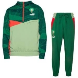 Puma Marokko Graphic Woven Hoodie Trainingspak 2023-2024 Groen
