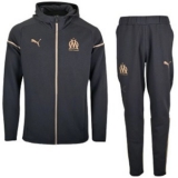 Puma Olympique Marseille Casuals Trainingspak zwart