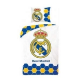 Real Madrid Dekbedovertrek Met Logo